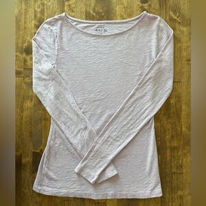 Gently used J. Crew Soft Purple Long Sleeve Tee